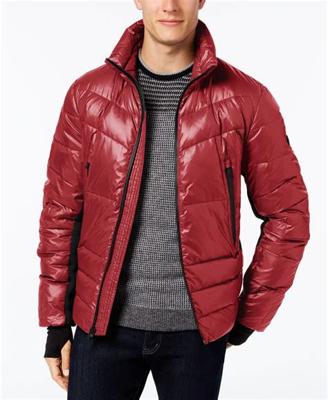 michael michael kors down jacket men's|Michael Kors lightweight down jacket.